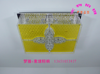 【現代水晶燈 溫馨臥室燈飾 客廳燈具 簡約吸頂燈 led時尚8292】價格,廠家,圖片,吸頂燈,梁麗萍-